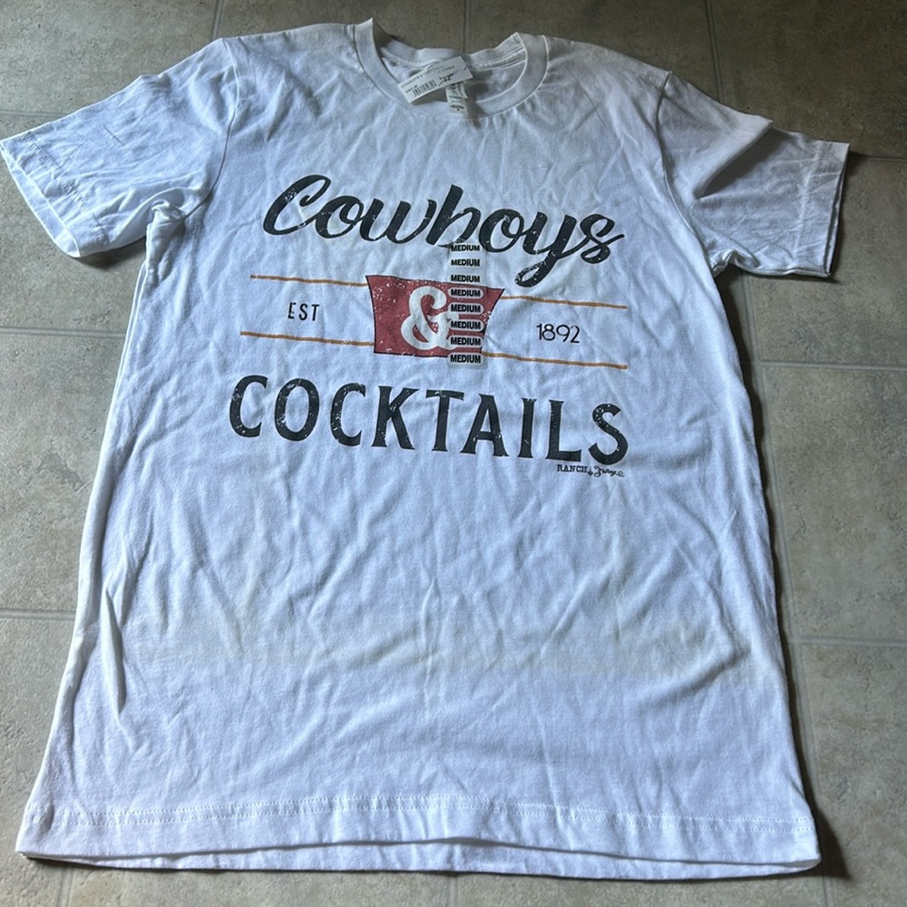 Cowboys & Cocktails Tee